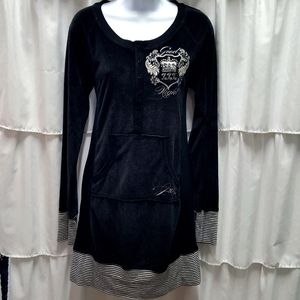 Juicy Couture Velour Sleep Shirt Dress